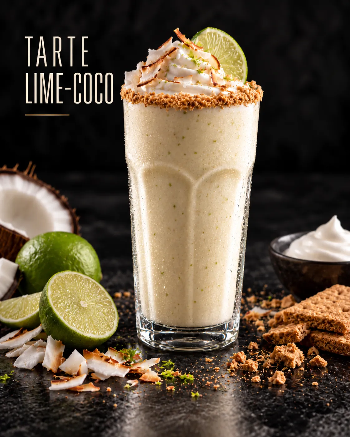 Tarte lime-coco, Atlantis Café