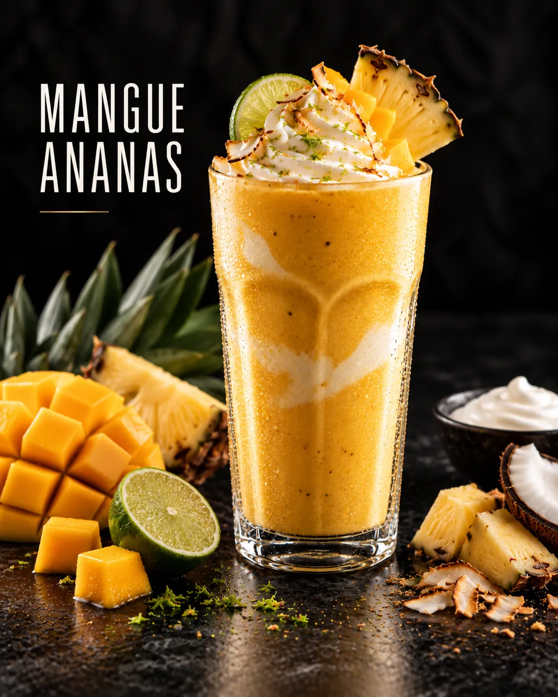 Mangue ananas, Atlantis Café